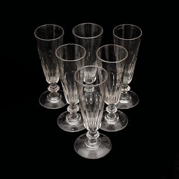 CHAMPAGNESTRUTAR, 12 stycken, 1800/1900-tal.