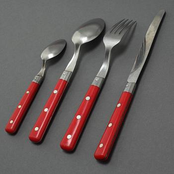 A flatware set of 24 pcs by Sedasco, France, second half of the 20th century.