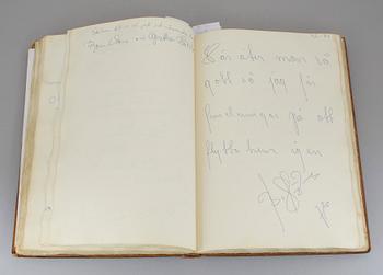 GÄSTBOK MED KÄNDISAUTOGRAFER, Kockska Krogen i Malmö, 1968-92.