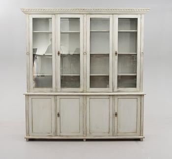 BOKSKÅP, sent 1800-tal.