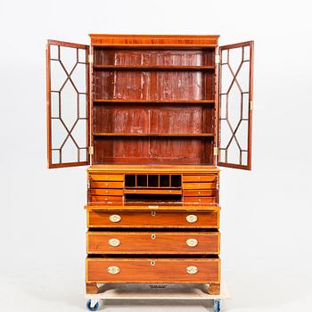 Writing cabinet/Display cabinet England early 19th century.