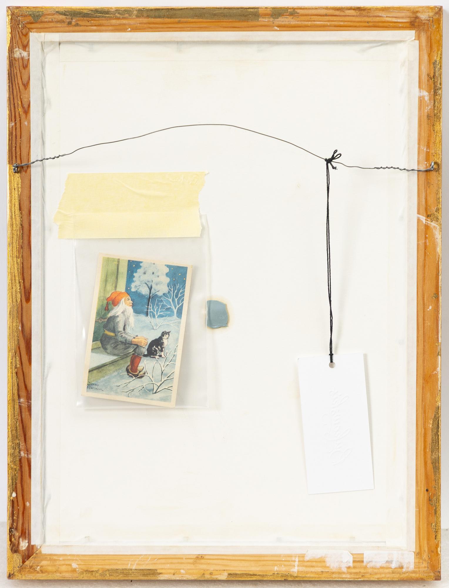 Jenny Nyström, Gnome and cat.