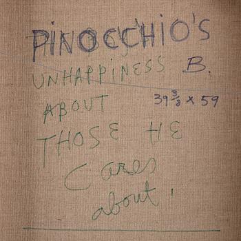 Jim Dine, "Pinocchio's Unhappiness About Those He Cares About".