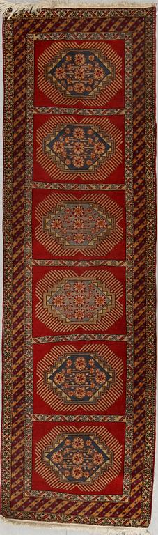 GALLERIMATTA, old, sannolikt Persisk, ca 271x78.