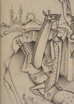 Gösta Adrian-Nilsson, Rider.