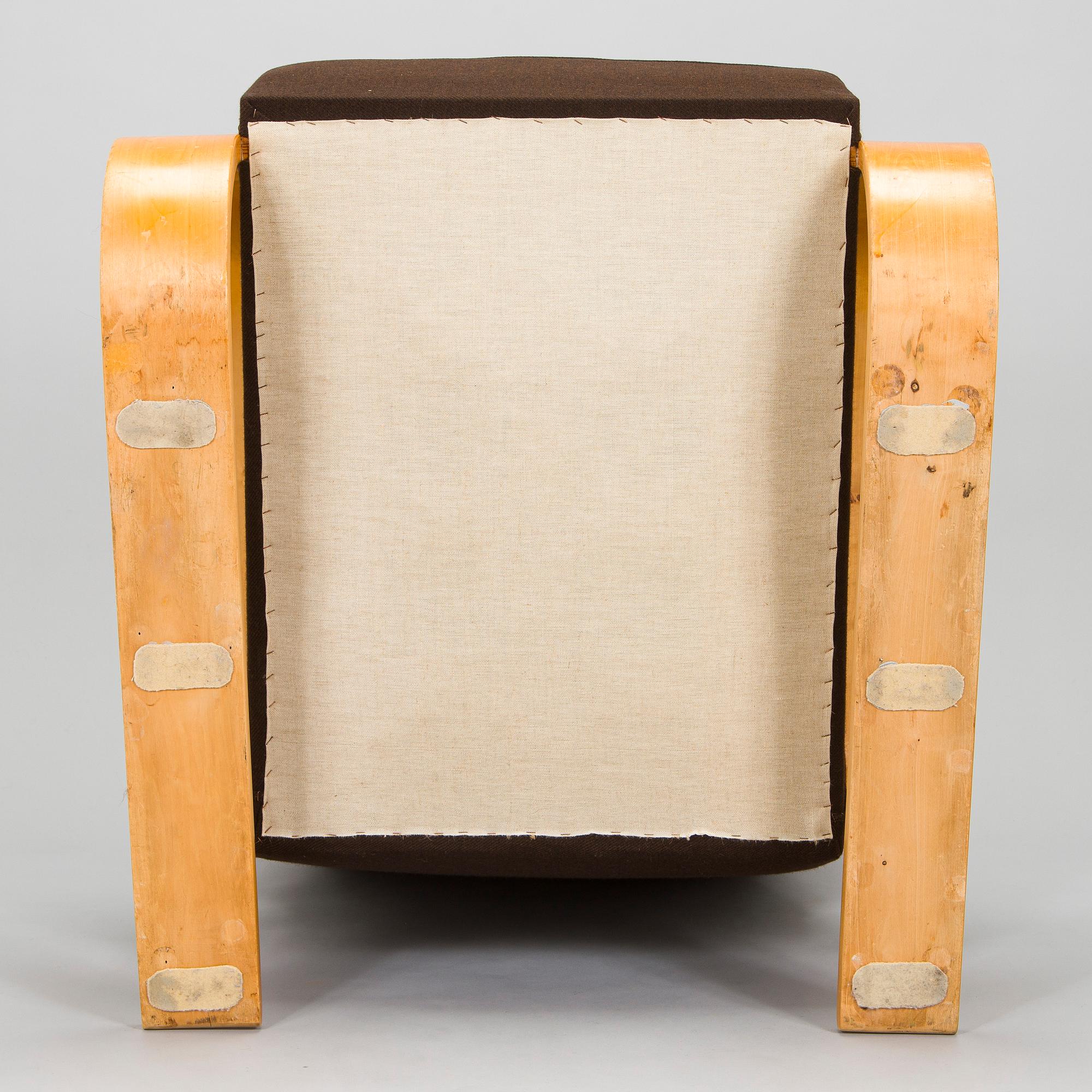 Alvar Aalto, a 1940s armchair modell 38 'Tank' for Huonekalu- ja Rakennustyötehdas A.B.