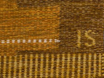 MATTA, rölakan, "Örbyhus", monogramsignerad IS (Ingegerd Silow). Ca 281 x 199 cm.