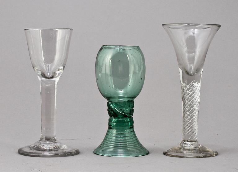 GLAS, 3 st, 1700/1800-tal.