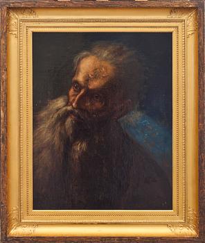 OKÄND KONSTNÄR, olja på duk, 1700-tal, bär senare signatur.