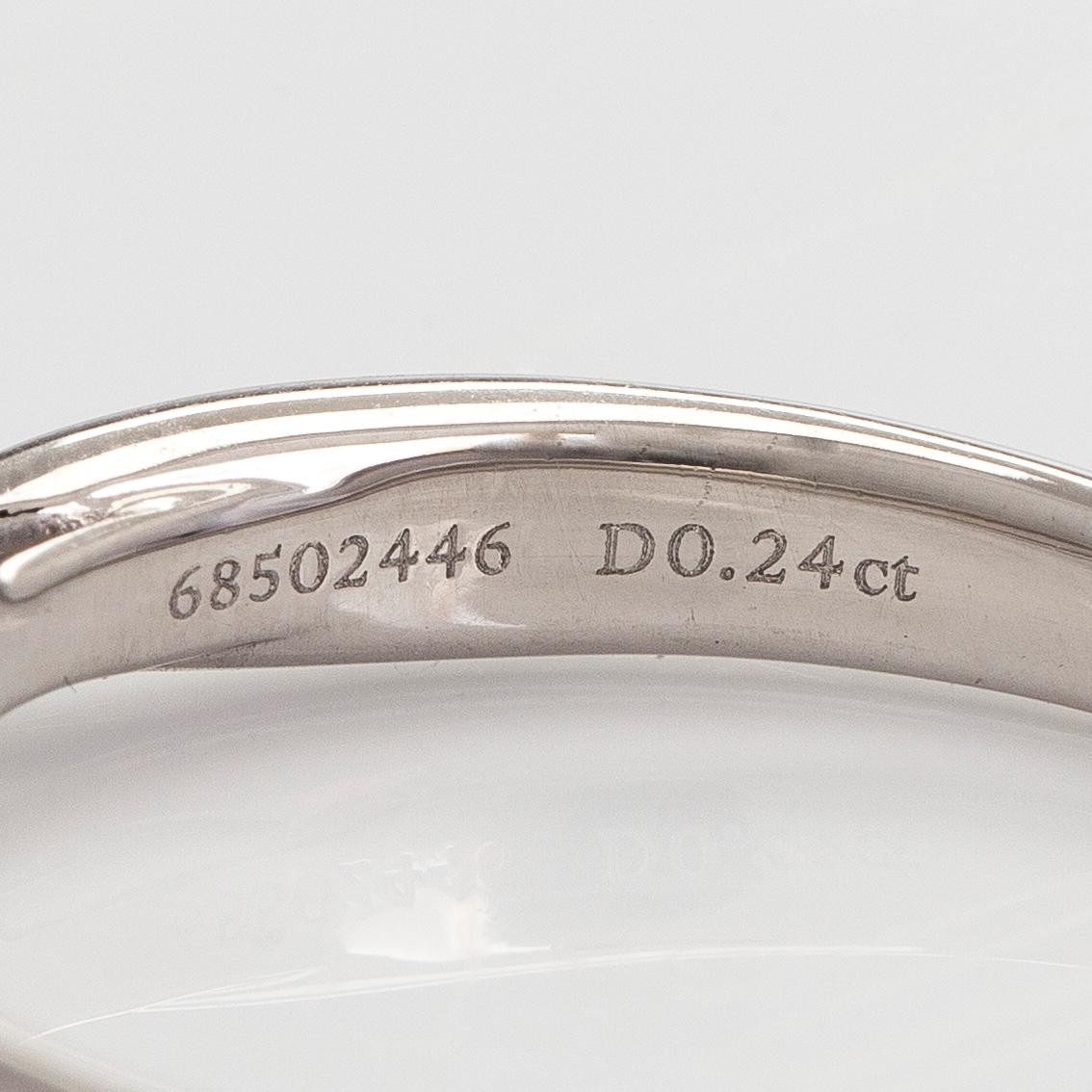 Tiffany & Co, ring, platina, briljantslipad diamant.