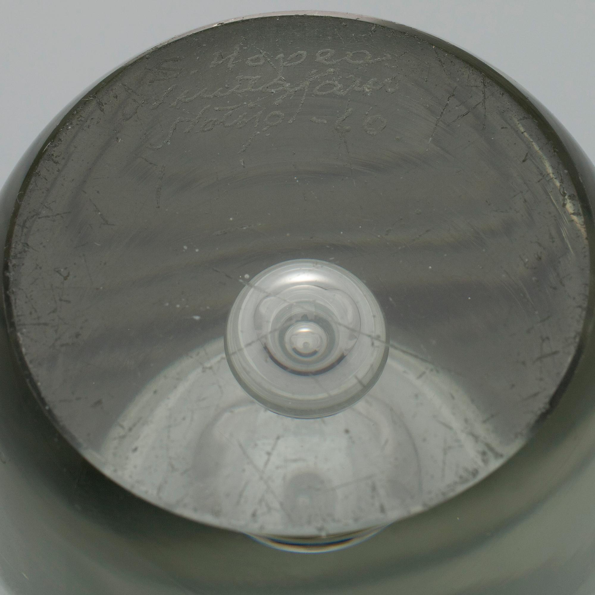 VAS, Bubbla. Signerad S. Hopea, Nuutajärvi Notsjö -60.