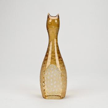 FIGURIN, glas, Vicke Lindstrand, Kosta.