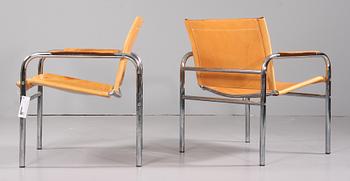 KARMSTOLAR, ett par, 1900-tal.