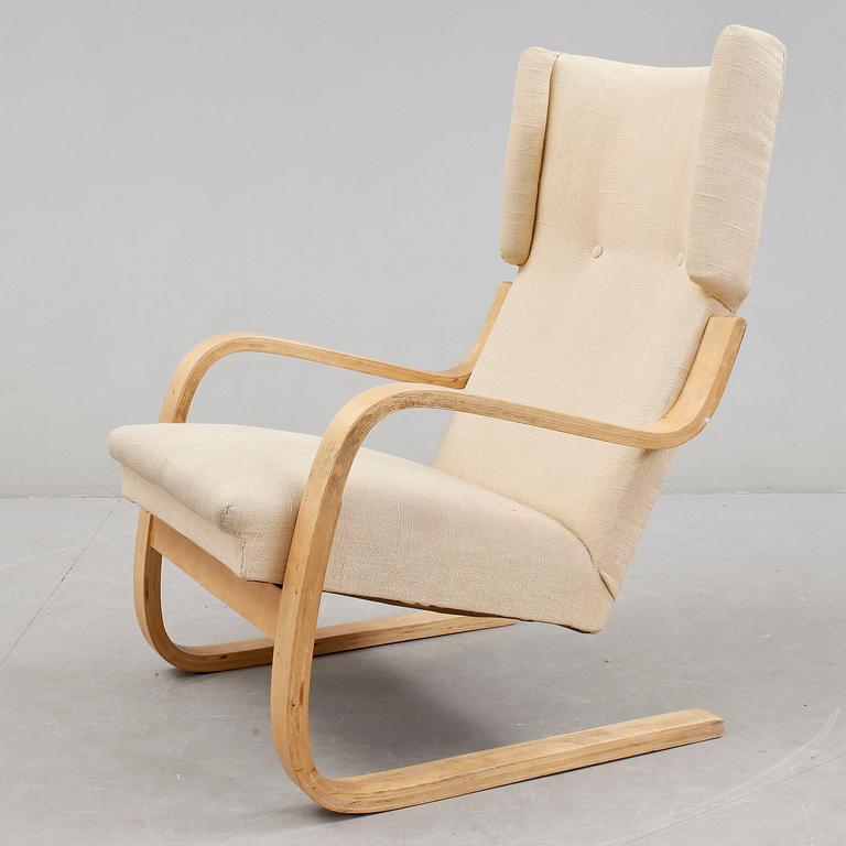 KARMSTOL, modell 401, Alvar Aalto, modell formgiven 1947, för Aktiebolaget Gustaf Axel Berg, Stockholm.
