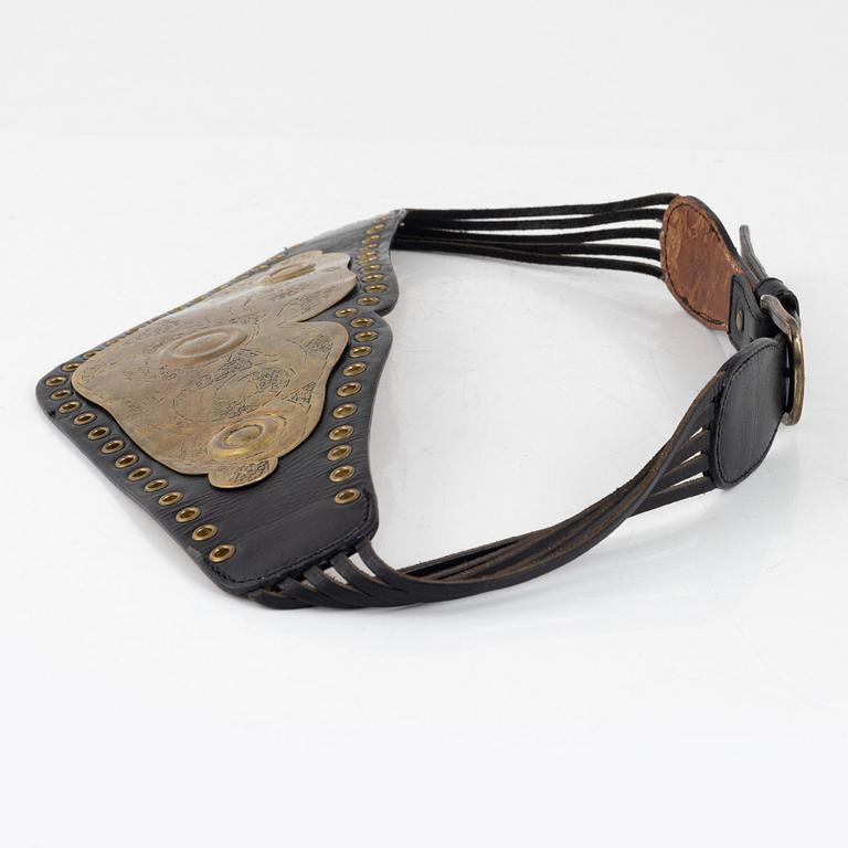 Christian Dior, John Galliano, "Runway Champion belt", Fall 2001.