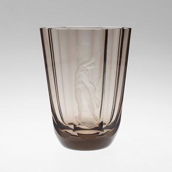 SIMON GATE, a glass vase from Orrefors.