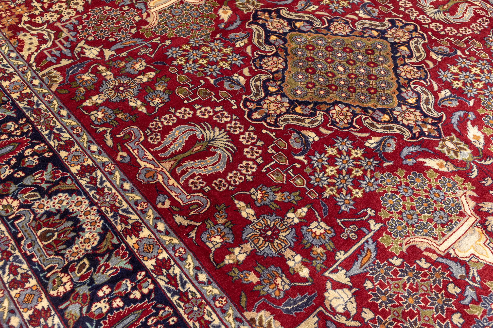 A carpet, Najafabad, ca 448 x 287 cm.