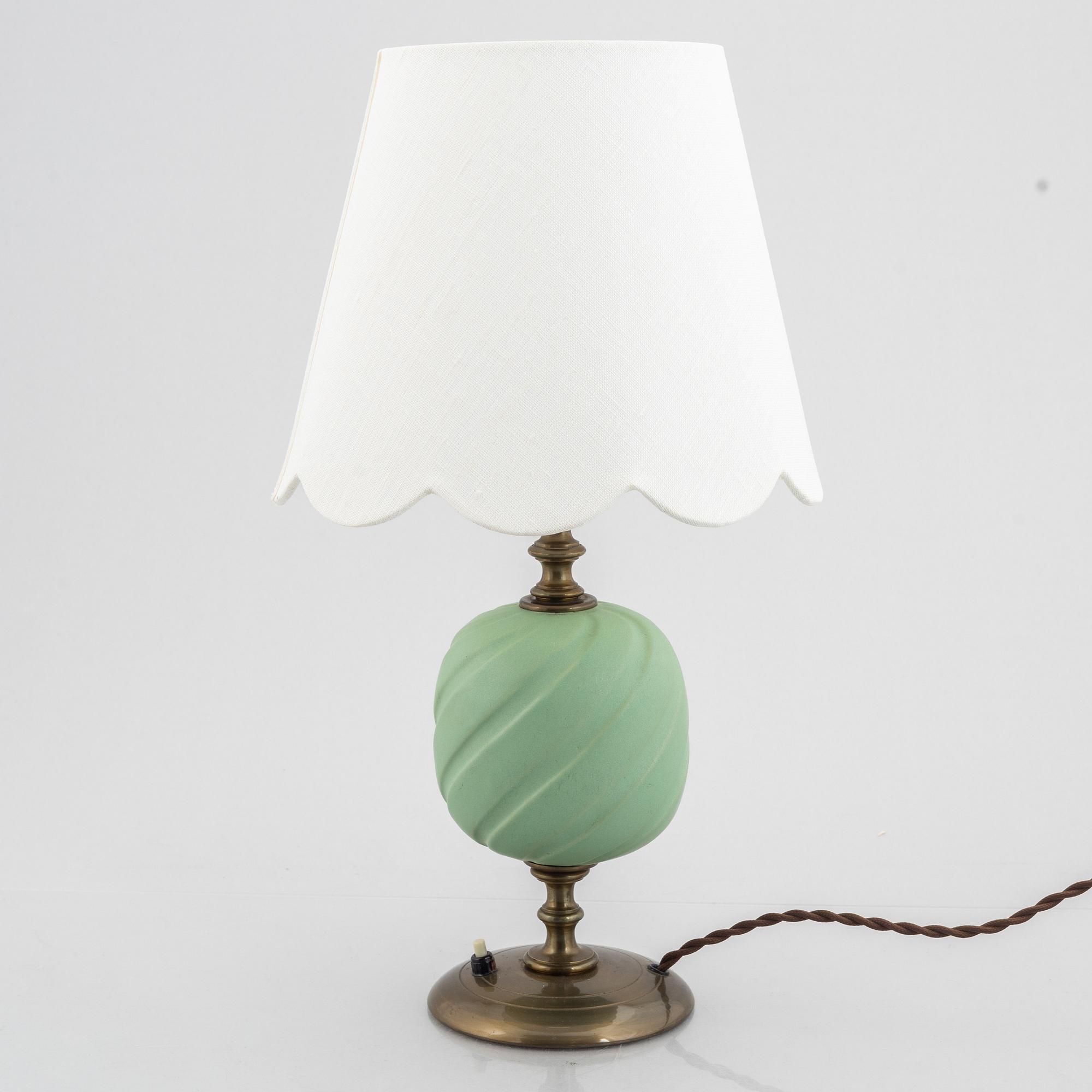 Bertil Brisborg, bordslampa, Nordiska Kompaniet, 1940-/50-tal.