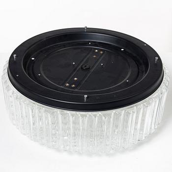 Ceiling lamp, model 70194, Glashütte Limburg, second half of the 20th century.