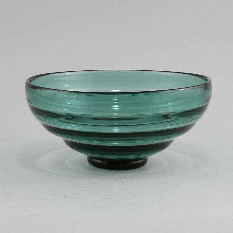 SKÅL, glas, Edward Hald, Orrefors, 1930.