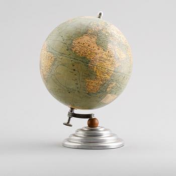 JORDGLOB, Globe Terrestre", Paris, 1900-talets första hälft.