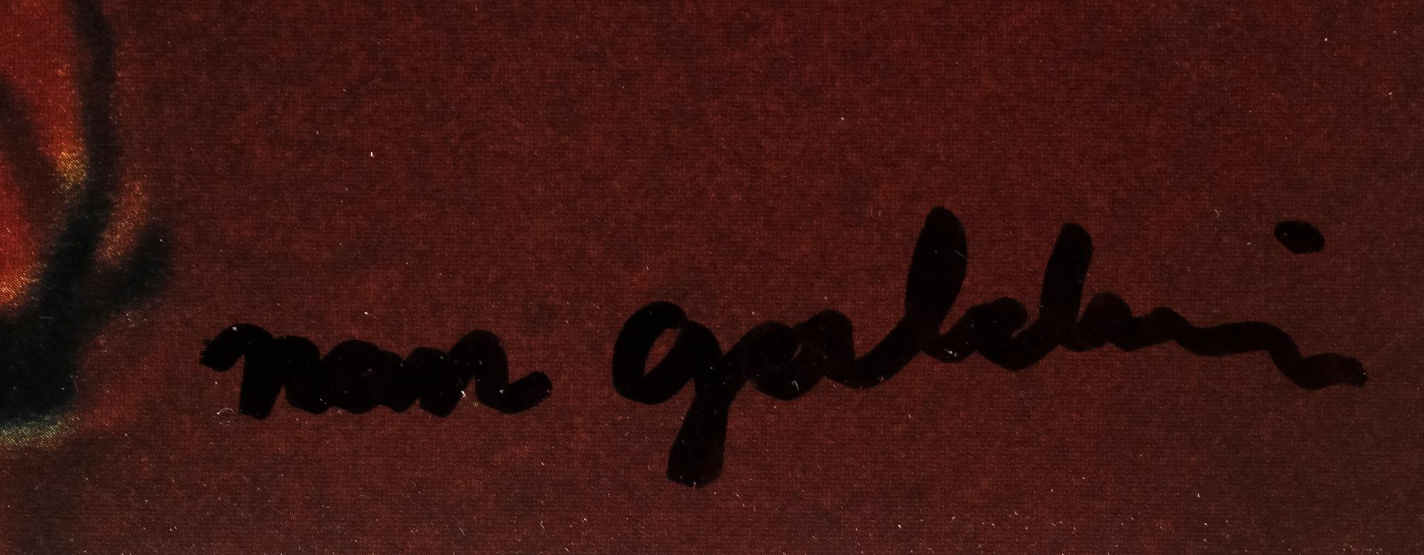 NAN GOLDIN, utställningsaffisch, Matthew Marks Gallery, 1996, signerad.