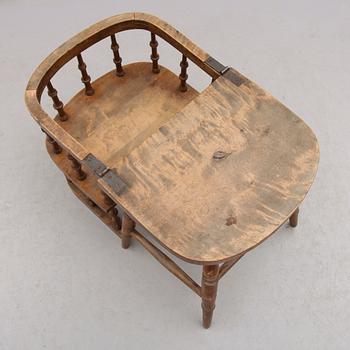 BARNSTOL, allmoge, 1800-talets andra hälft.