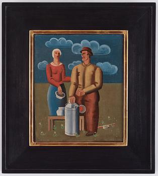 Erik Olson, "Franskt bondfolk".