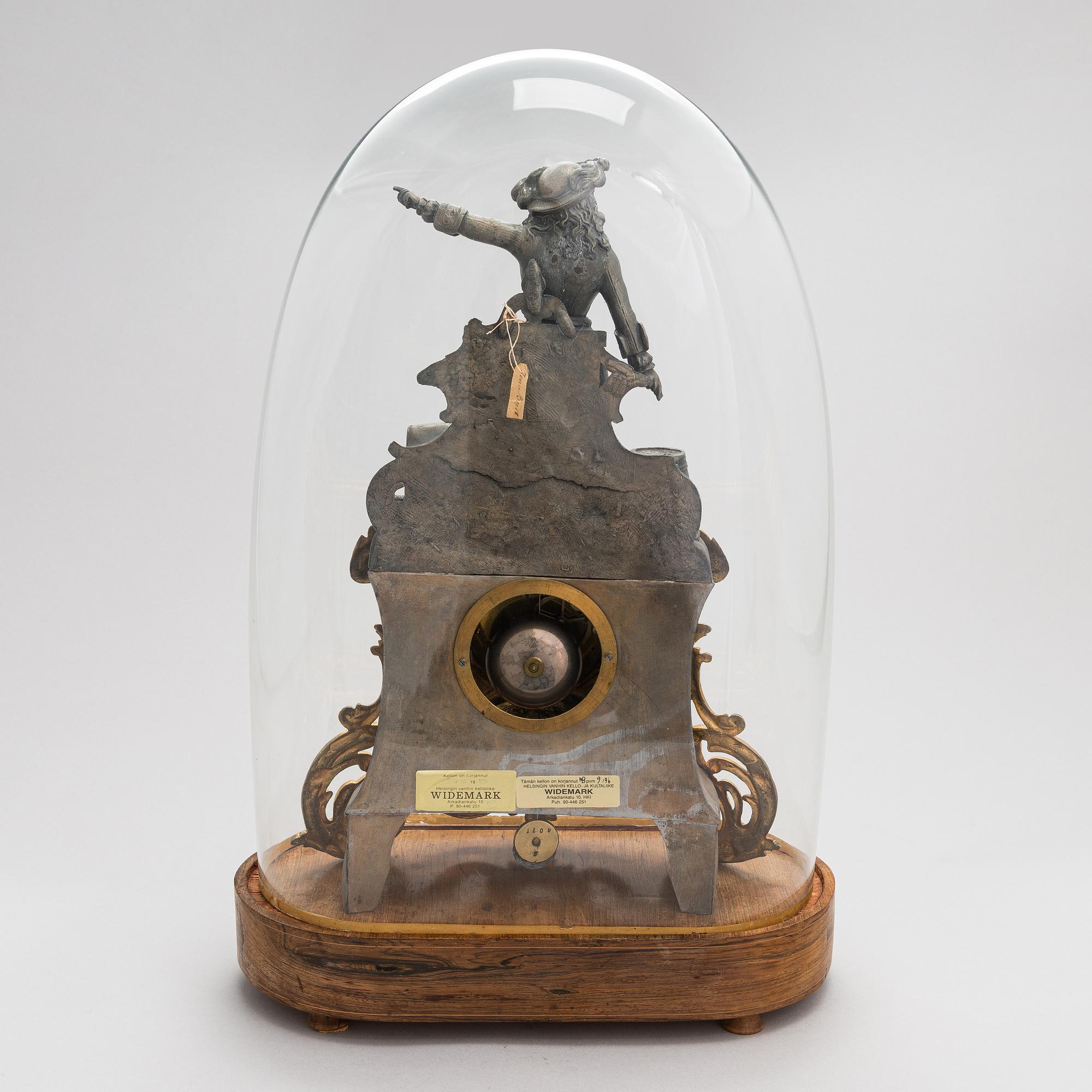 Table pendulum, turn of the century 1900.