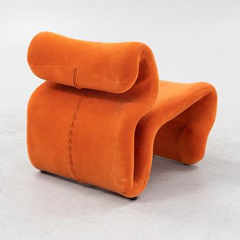 Jan Ekselius, an 'Etcetera' lounge chair, JOC möbler, Vetlanda, 1970's.