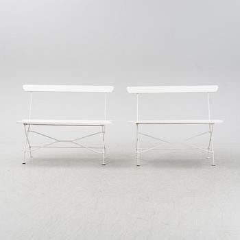 A garden sofa and two chairs, second half of the 20th Century.