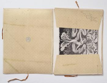 Tyra Kleen, mapp med sju litografier.