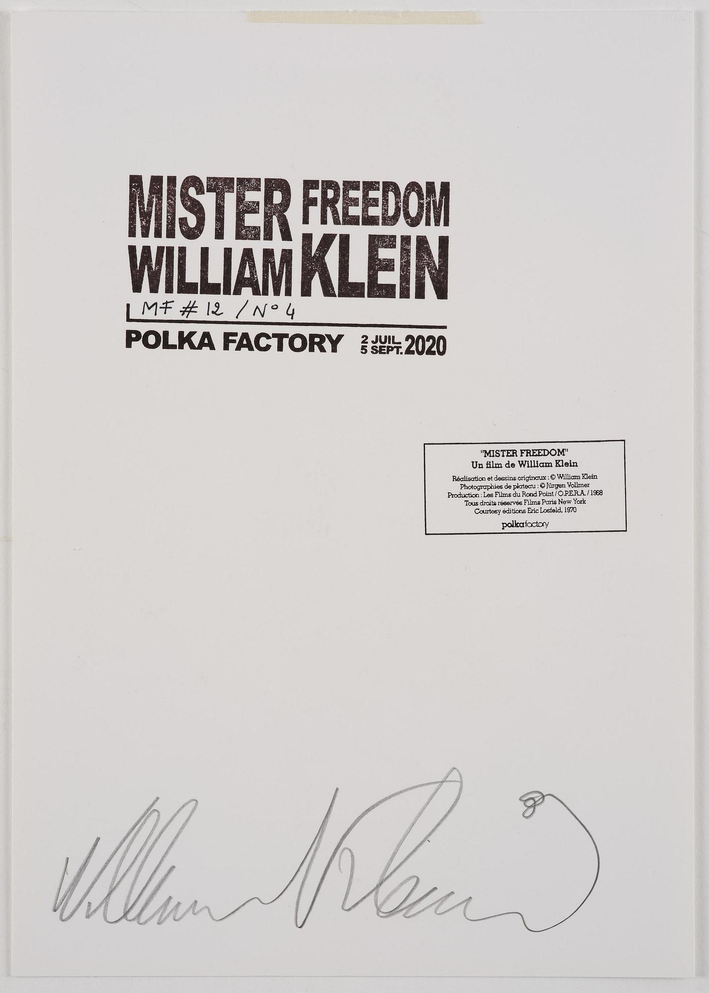 William Klein, ”Mister Freedom koffert - full set edition”, 2020.
