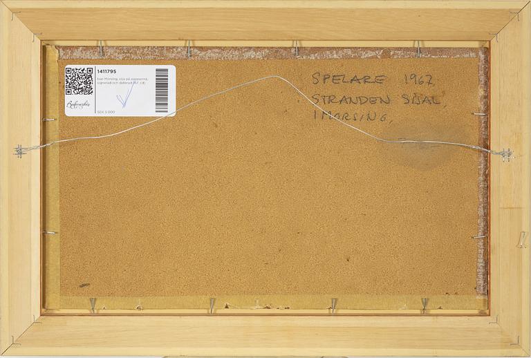 Ivar Morsing, oil on paper panel, signed and dated -67.