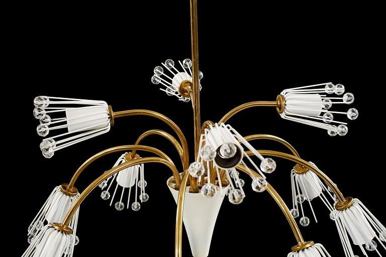 A ceiling lamp and one wall lamp possibly by Emil Stejnar, from the latter half of the 20th century.