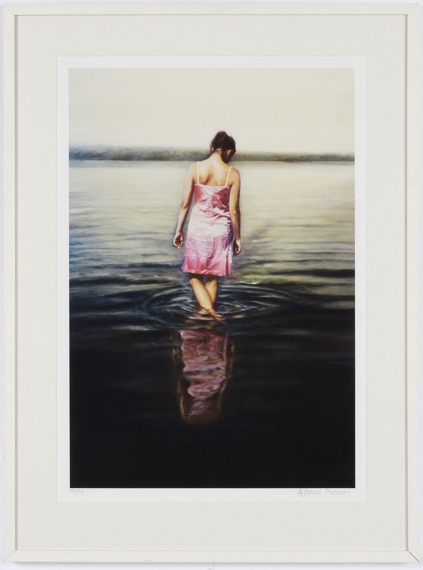 Karin Broos, "Rosa klänning".