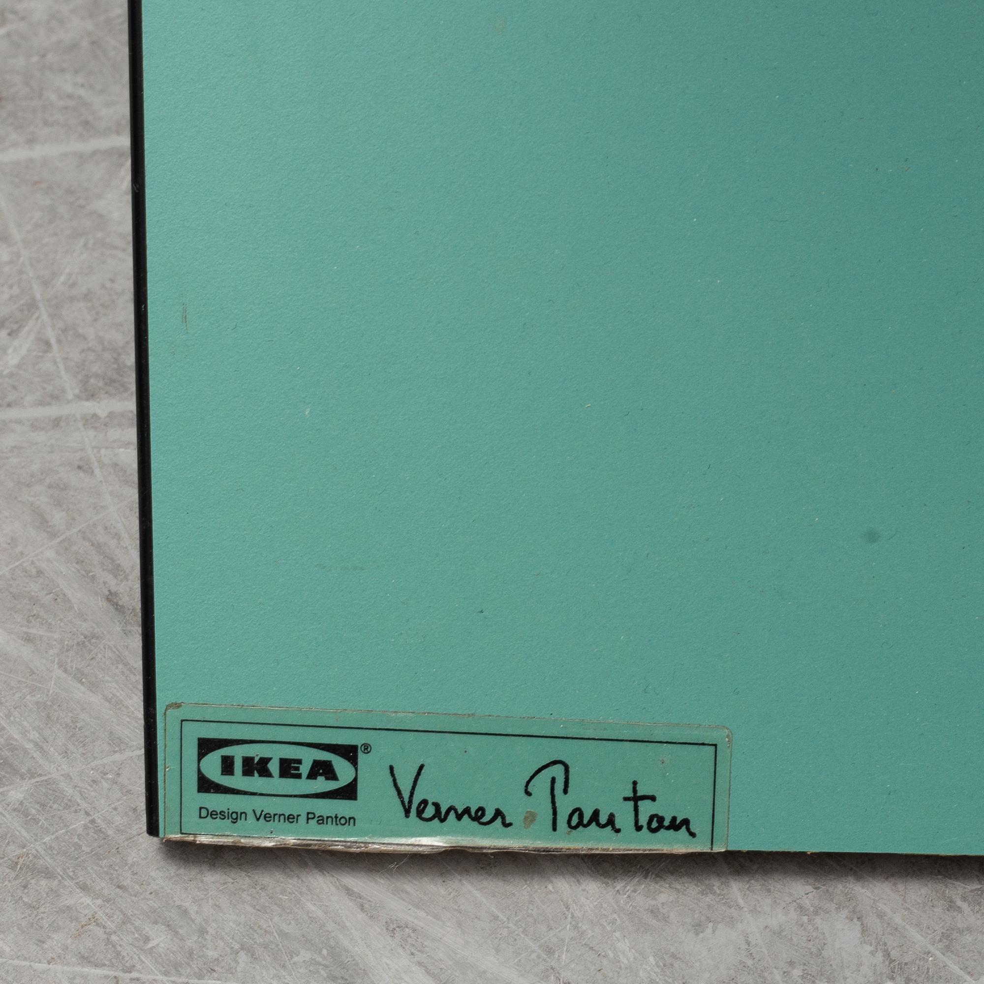 Two 'Vilbert' chairs by Verner Panton for IKEA, 1993-94.