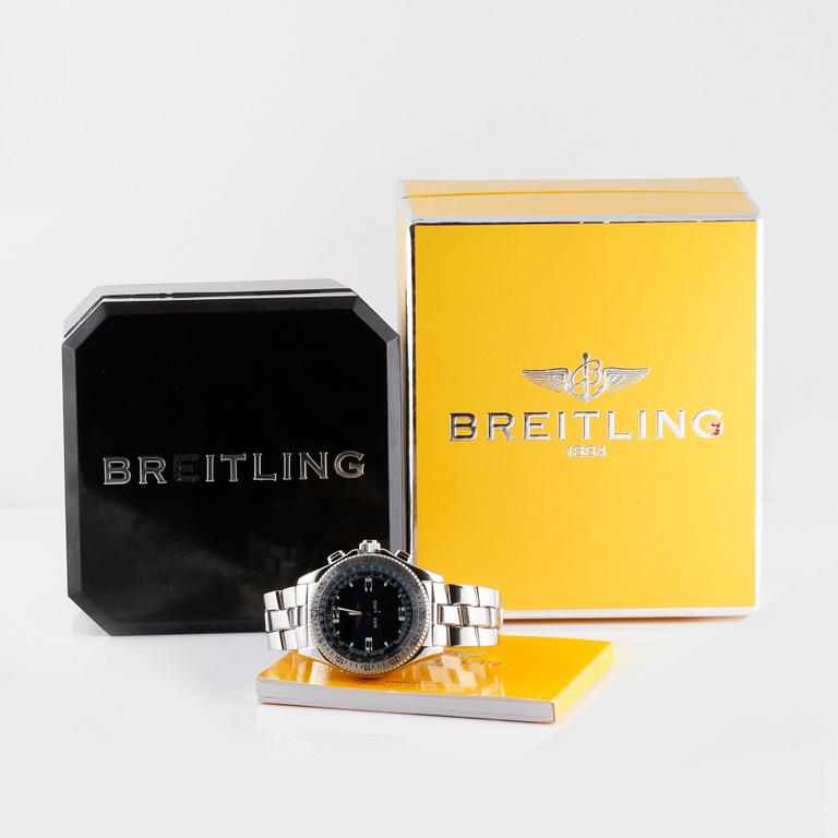 ARMBANDSUR, stål, herr, "B1", Breitling, inköpt år 2000.