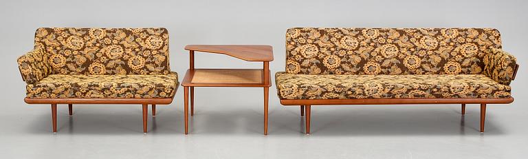 SOFFGRUPP, "Minerva", Peter Hvidt och Orla Mölgaard- Nielsen, France & Son, Danmark.