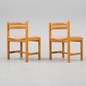 BØRGE MOGENSEN, two pinewood chairs for Karl Andersson & Söner 1970's.