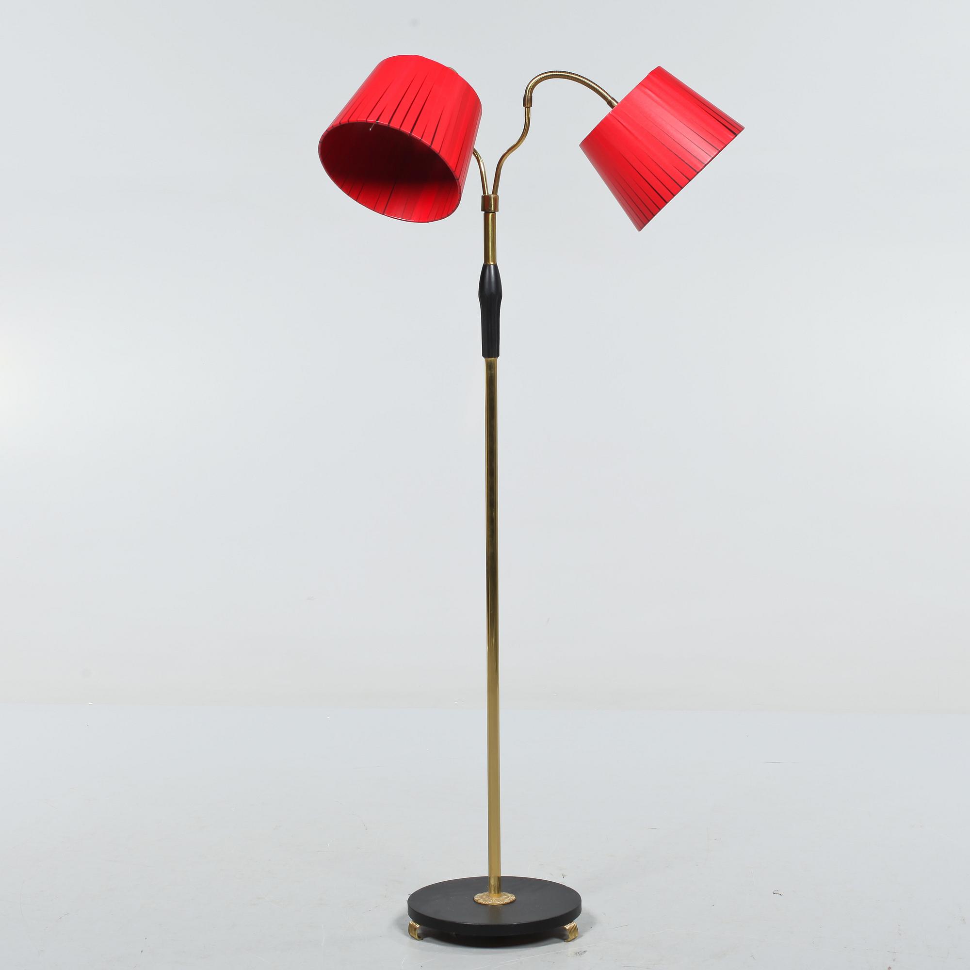 GOLVLAMPA, 1900-talets andra hälft.