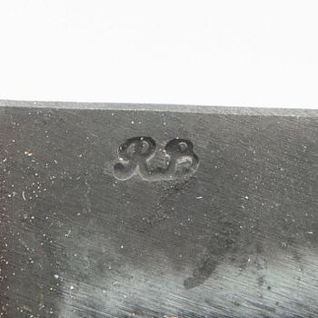 Birger Johansson, "Wiltkniven", half-horn knife, signed -19.