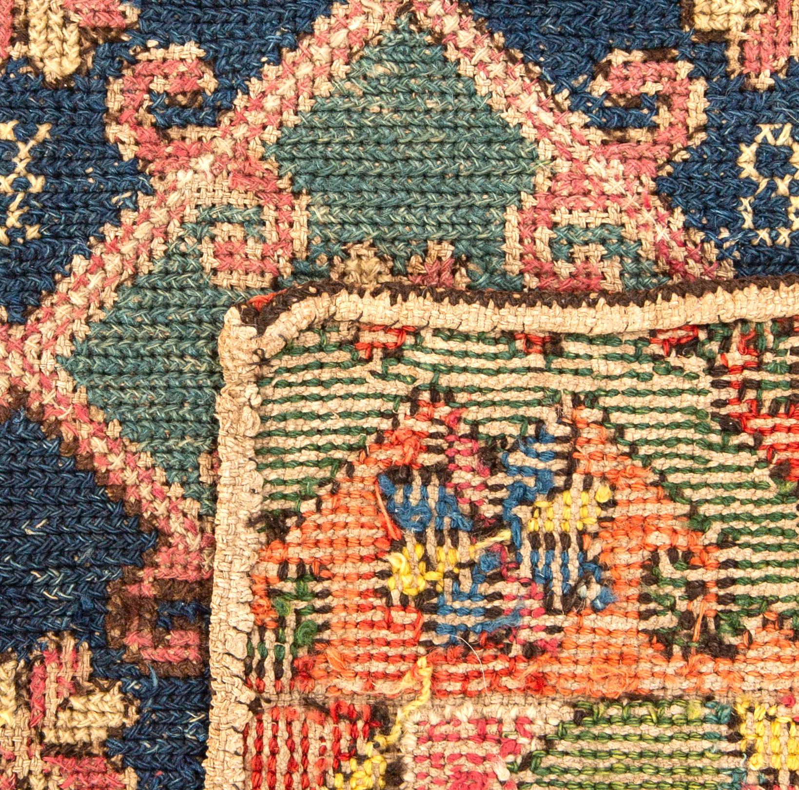 A Swedish åkdyna Skåne dated 1789 ca 48x92 cm.