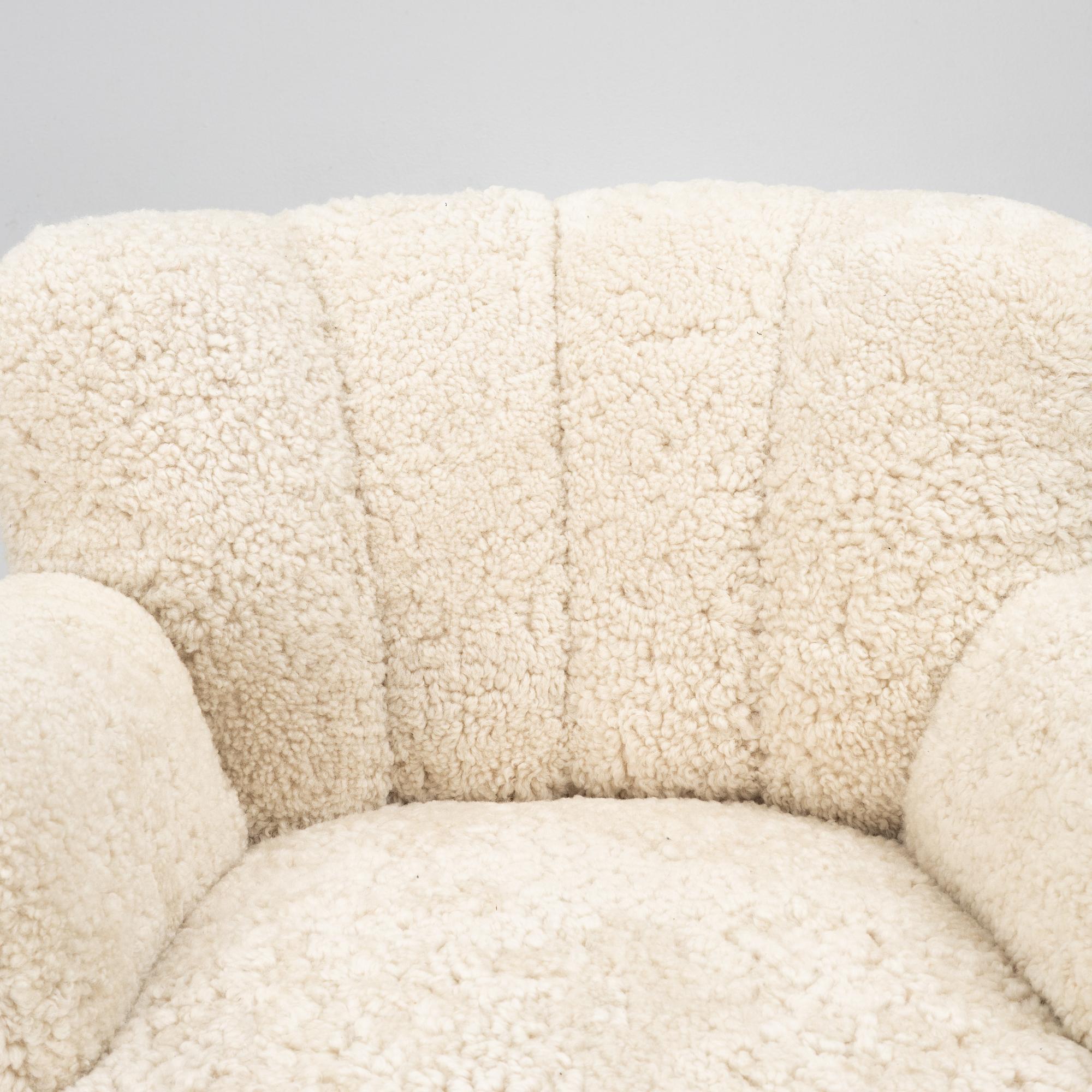 Armchairs, a pair, Swedish Modern, 1940s.