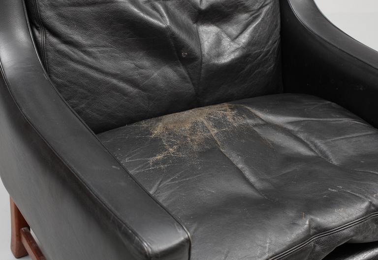 FÅTÖLJER, ett par, Danmark 1960-70-tal.