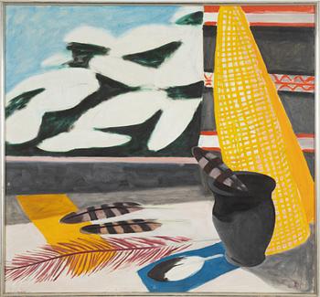 Åke Nilsson, oil on canvas, signed. dated -84 verso.