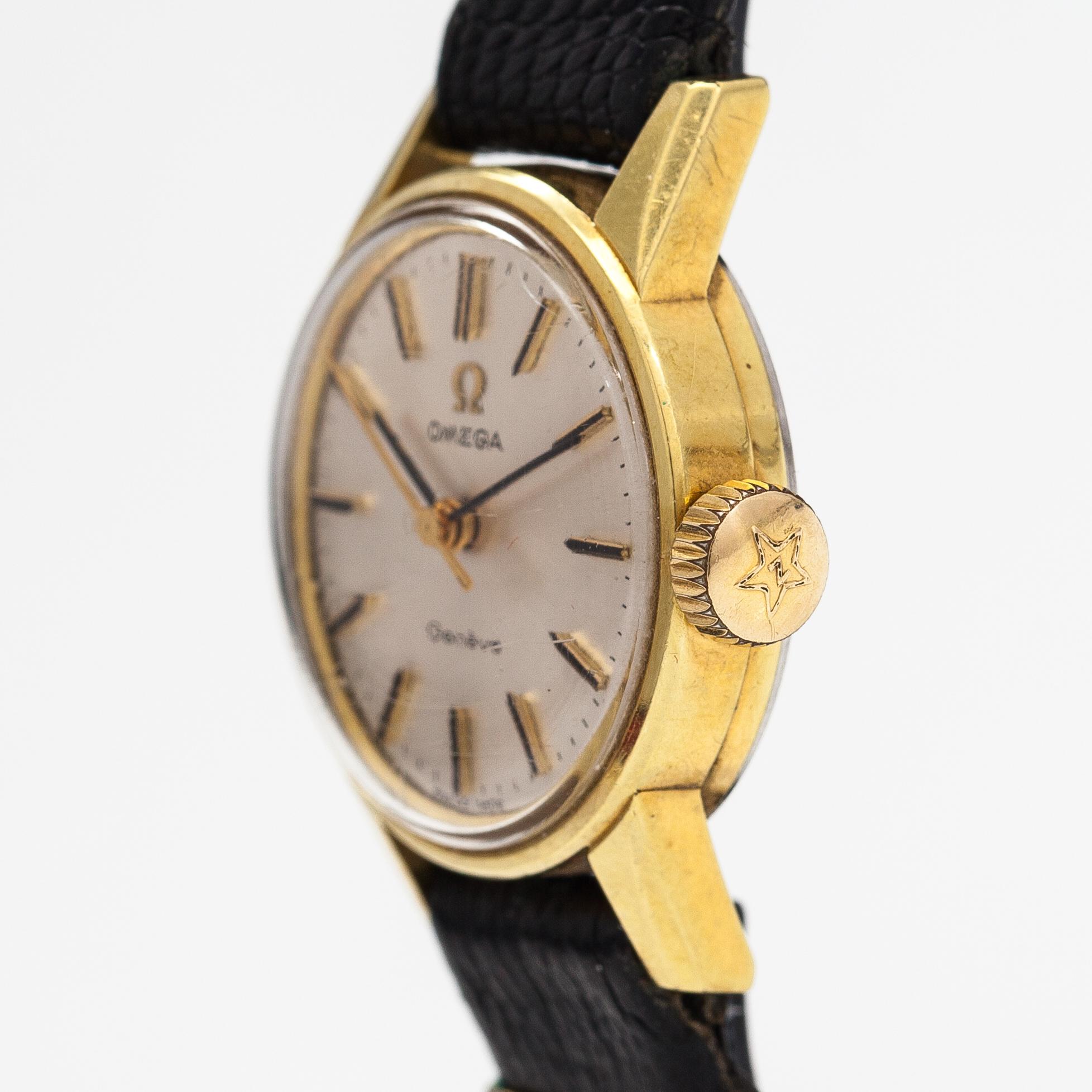 Omega, wristwatch, 22 mm.