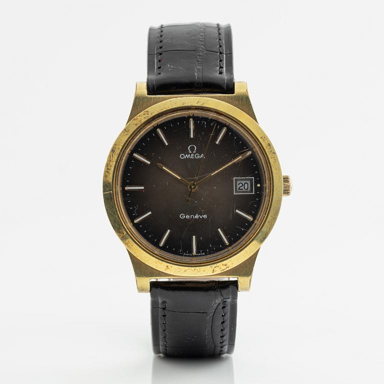 Omega, Geneve, wristwatch, 36 mm.