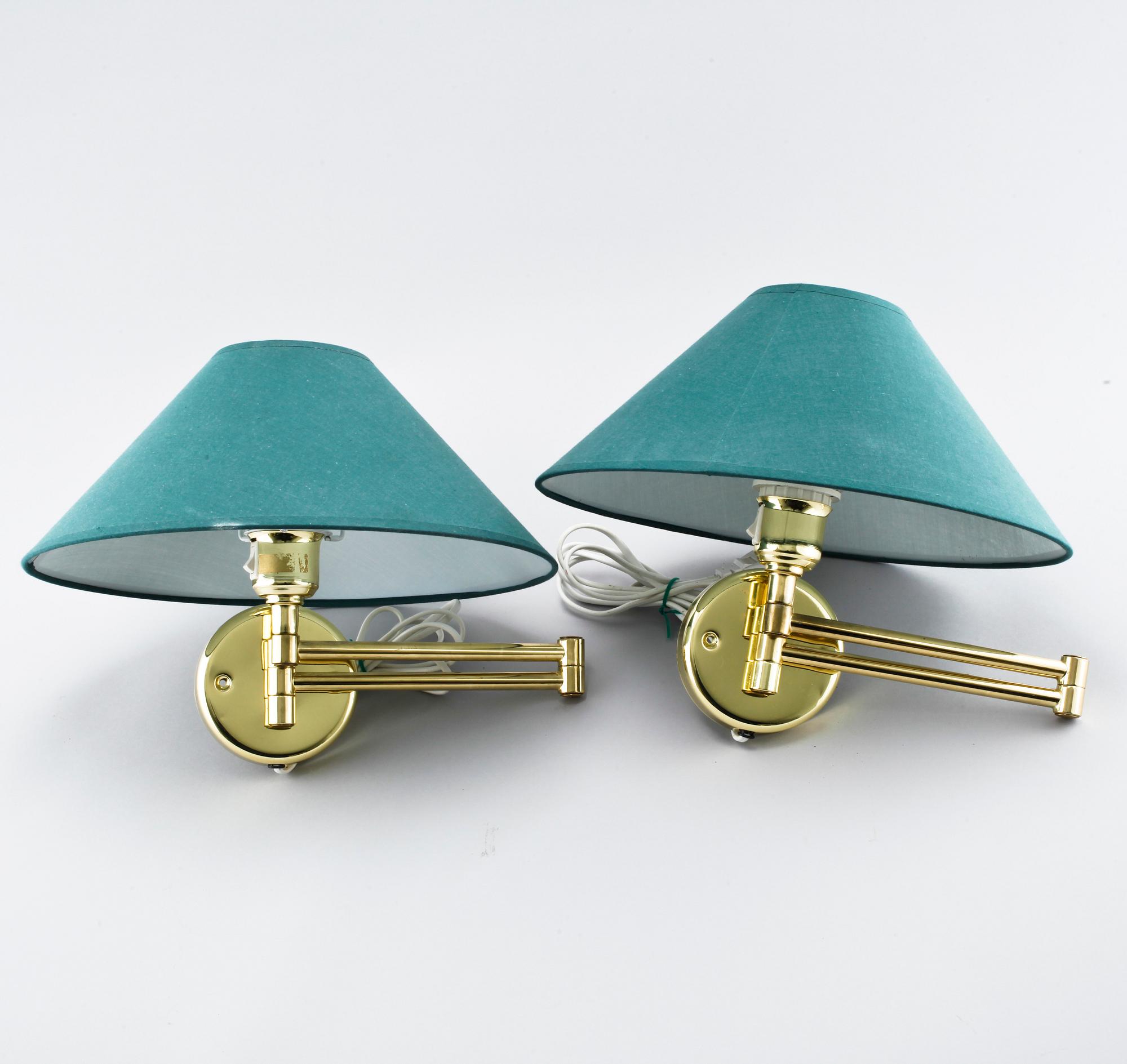 A pair of wall lamps from Cottex, second half of the 20th century.