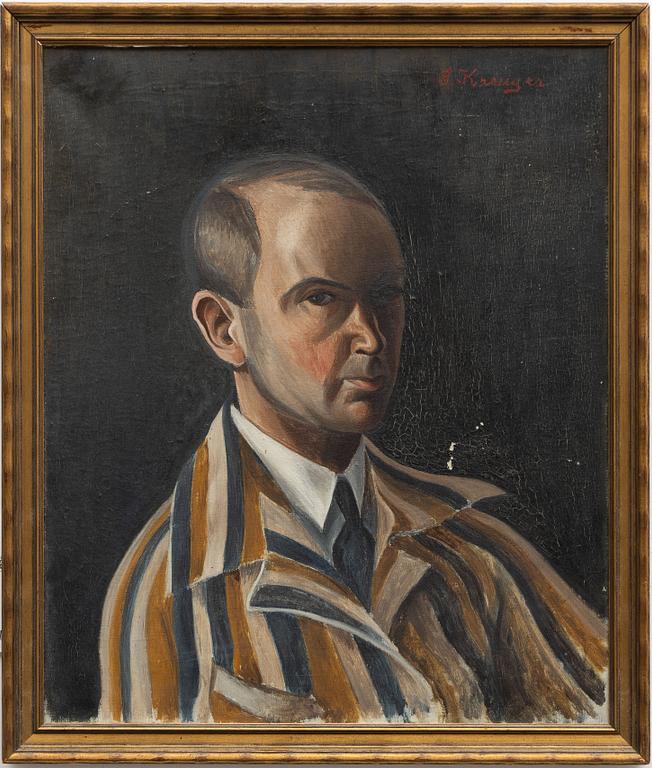 Sven Kreuger, "Självporträtt".
